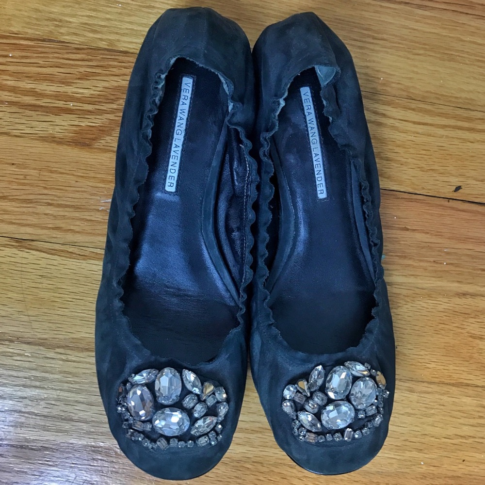 Vera Wang Lavender Ballet Flats